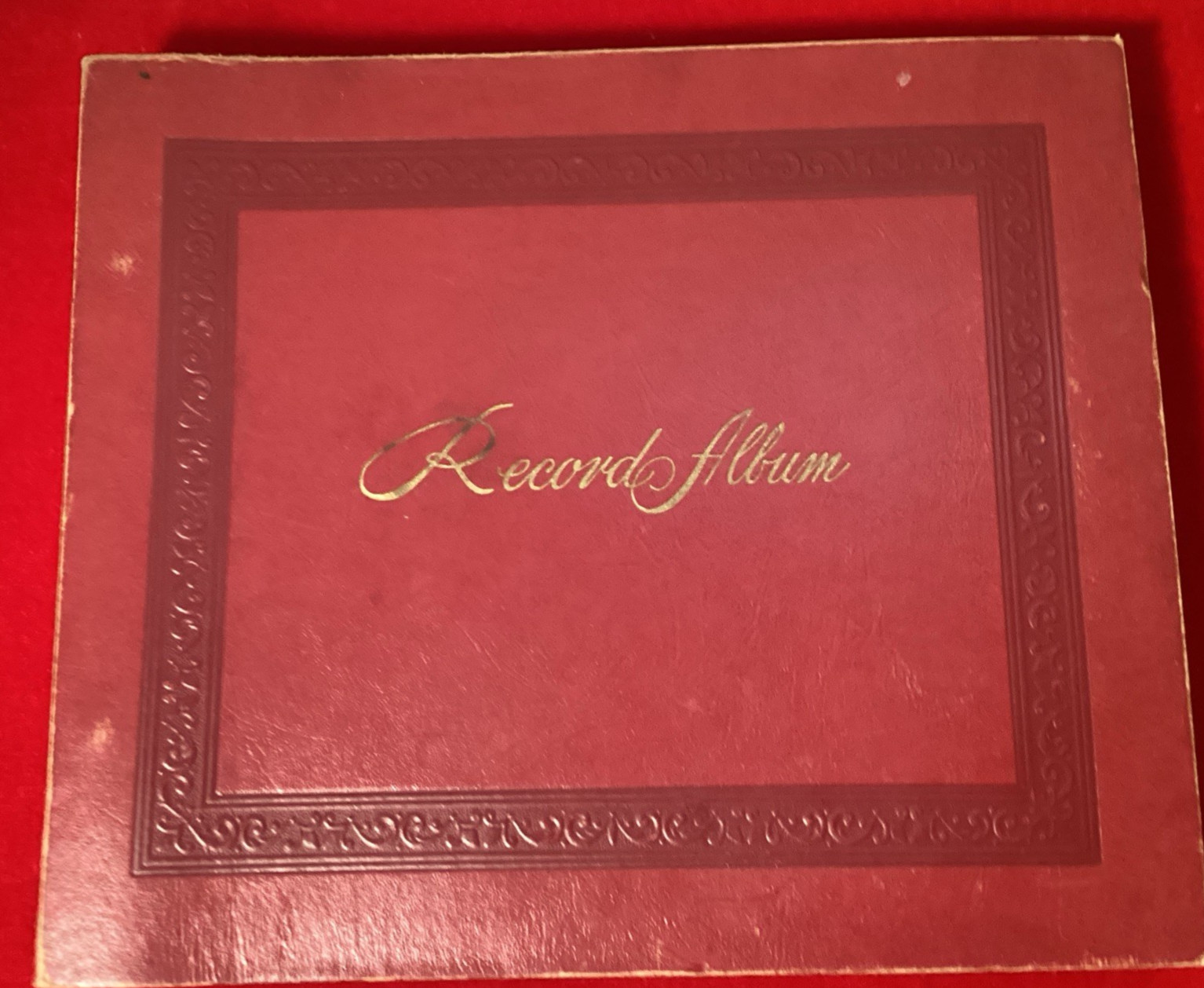 Antique VTG 78 RPM Record Album Lot w/ Binder 10