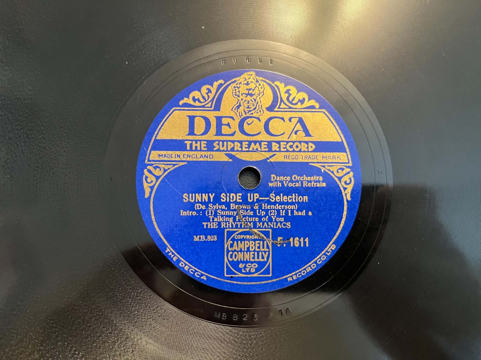 Rhythm Maniacs - Sunny Side Up (Selection) (78 RPM) E-