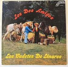 Los Cadetes De Linares - Los Dos Amigos (1x LP, 1984 MX, Custom Sleeve, VG) READ picture