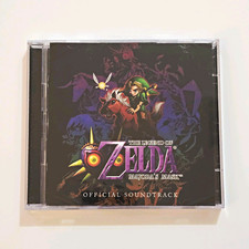 Nintendo The Legend of Zelda: Majora's Mask Official Soundtrack CD 2000 Unopened picture