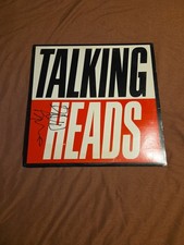 Talking Heads True Stories Vinyl 1986 Signed By David Byrne picture