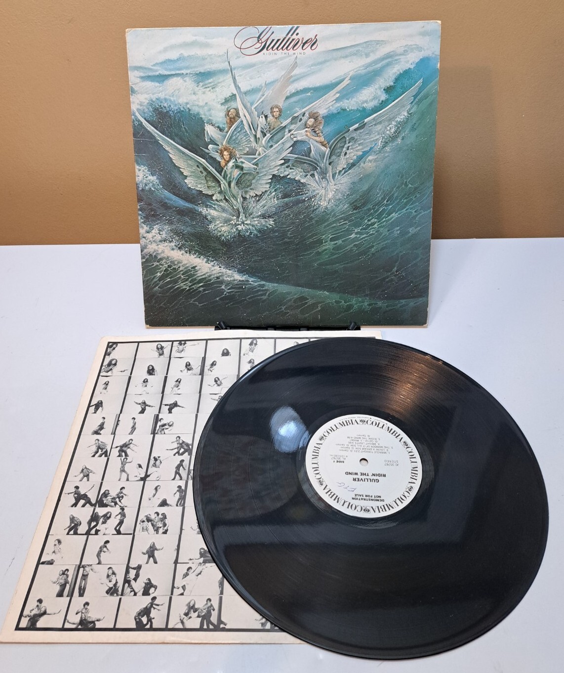 Gulliver Ridin’ The Wind Vinyl Record Album LP Vintage 1979 Folk Rock Original