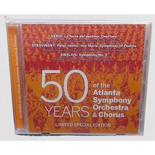 50 Years of the Atlanta Symphony Orchestra & Chorus Limited Special Ed. 2017 CD picture