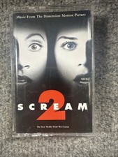 SCREAM 2 Soundtrack Music From The Dimension Motion Picture; Cassette Tape 1997 picture