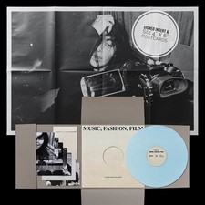 Charli XCX Music, Fashion, Film Baby Blue Vinyl LP + Signed Art Card + Postcards picture