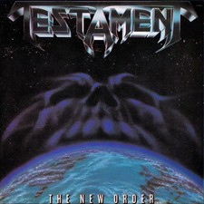 TESTAMENT: THE NEW ORDER (Ltd.Ed.Cyan/Black )(NuclearBlast2025) picture