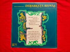 SONGS OF RABINDRANATH  DEBABRATA BISWAS 1975 RARE LP RECORD india BENGALI vg++ picture