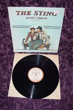 The Sting Soundtrack LP Shrink MCA-2040 380  Scott Joplin Marvin Hamlisch EX/EX picture
