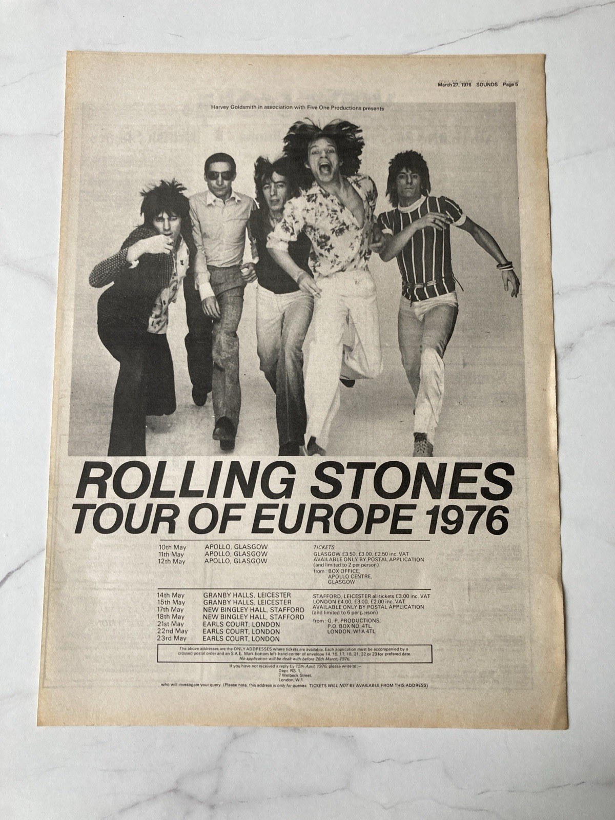 ROLLING STONES TOUR OF EUROPE 1976 - 11\