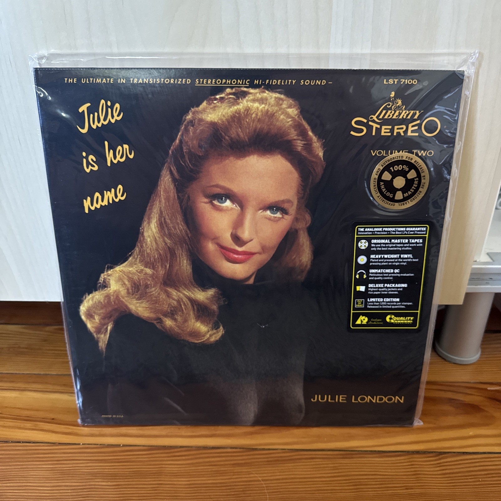 JULIE LONDON Julie Is Her Name Vol. 2 180 gram vinyl-LP-Analogue Productions-NEW