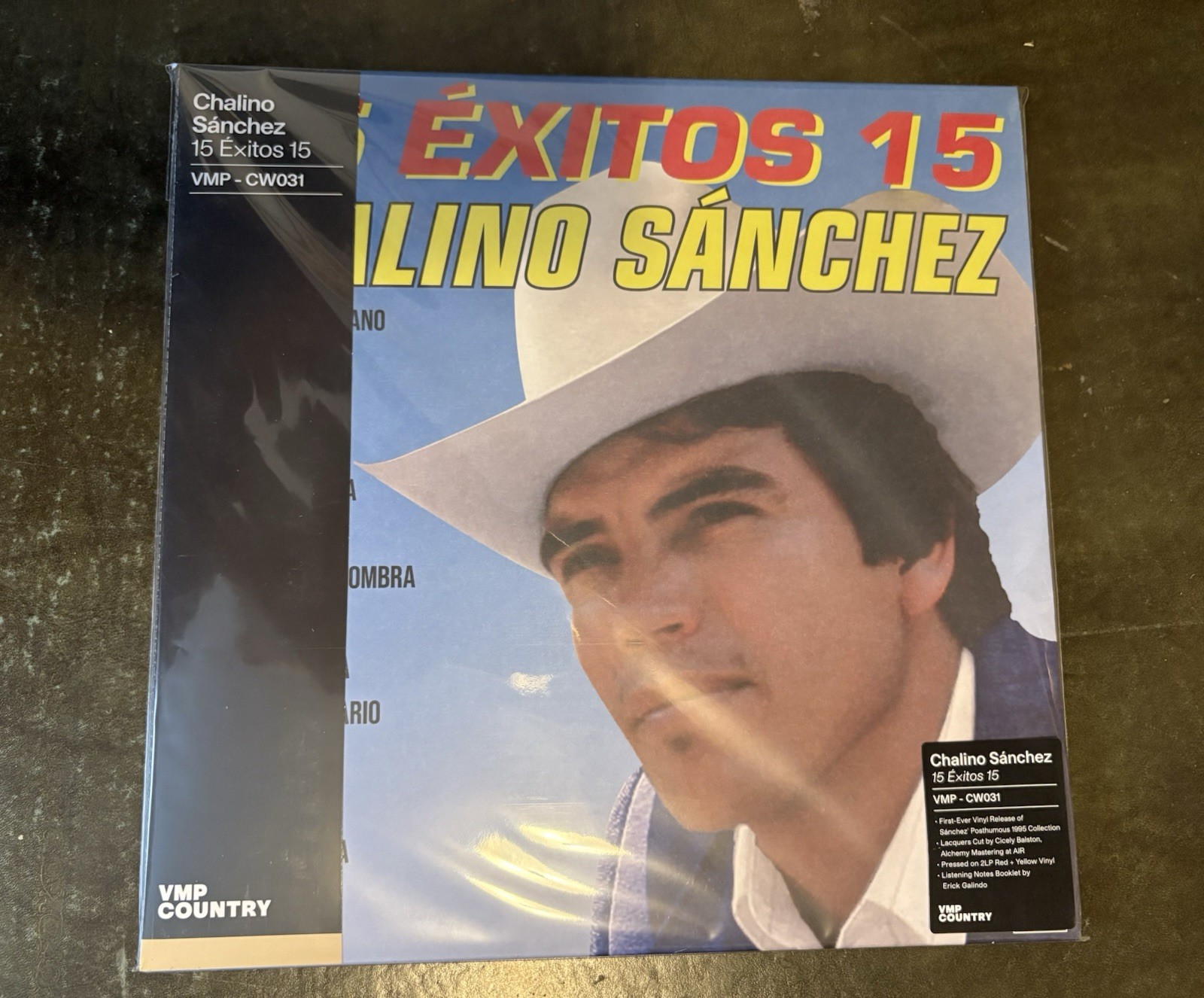 Chalino Sanchez 15 Exitos 2xVinyl, VMP Exclusive, Red Yellow