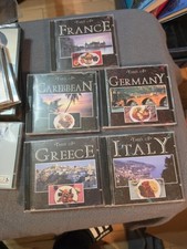 Vintage Taste of Europe Caribbean 10 CD Lot France Germany Greece Italy 1992 picture