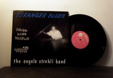 ANGELA STREHLI Band 12 Inch Vinyl EP  Stranger Blues 1986 Antone's Record  vinyl picture