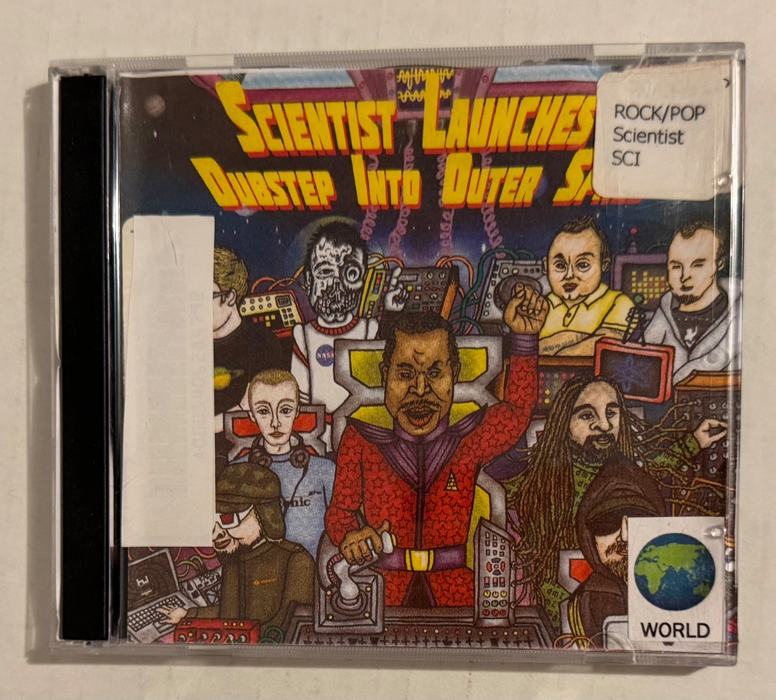 Scientist Launches Dubstep Into Outer Space by Scientist (2CDs, 2010) Clean disc