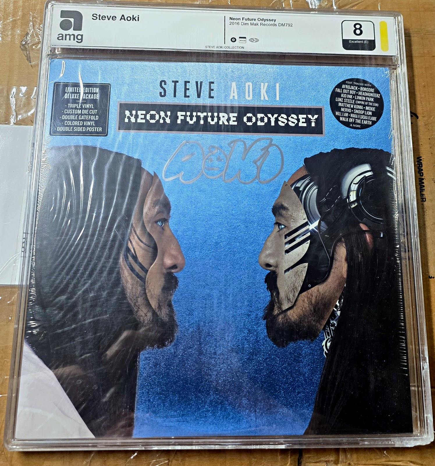 Steve Aoki Neon Future Odyssey 2016 Dim Mak Limited/Deluxe CD DM792 