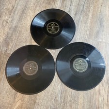 Vintage RCA Victor 78 RPM Records Lot of 3, Shellac Untested, Collectible Music picture