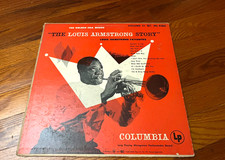 LOUIS ARMSTRONG The Louis Armstrong Story ORIGINAL LP picture