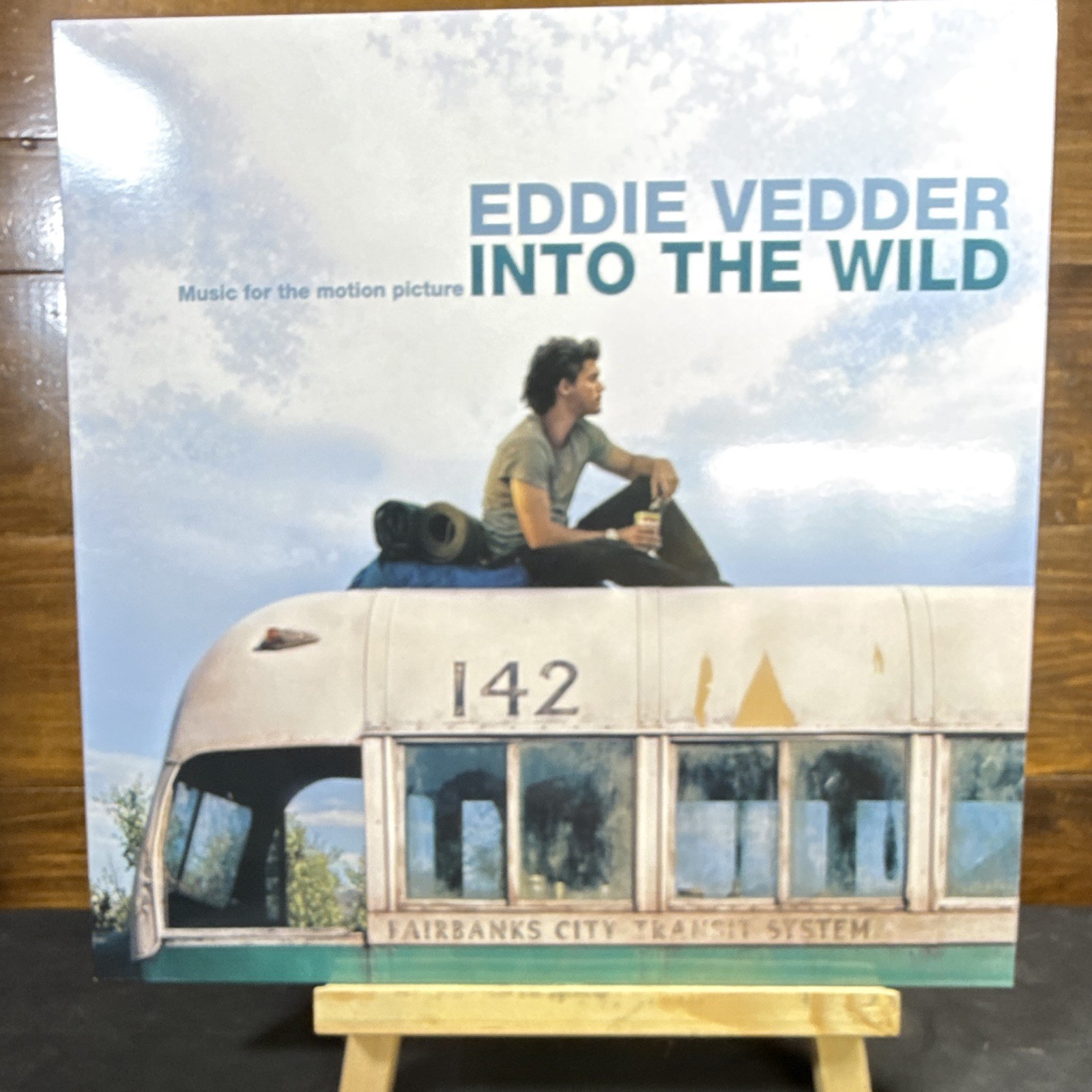 Eddie Vedder Into The Wild Soundtrack Blue Colored Vinyl LP 12\