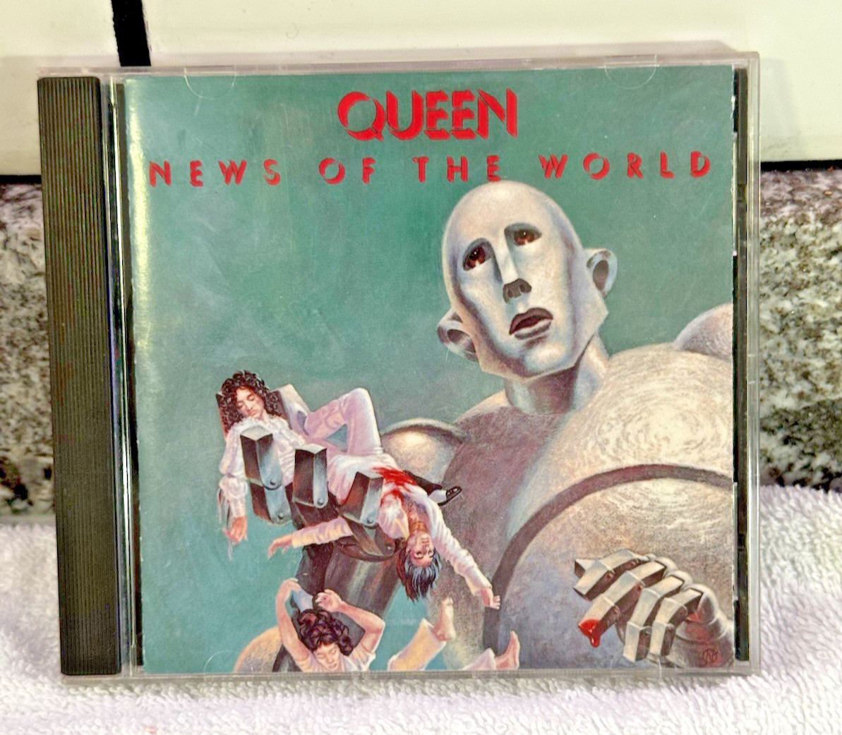 QUEEN News Of The World Japan Rare Vintage CD CP32-5314 1A3 Freddie Mercury