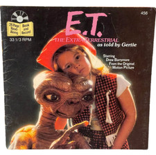 Vintage E.T. The Extra-Terrestrial as Told by Gertie, Read along book picture