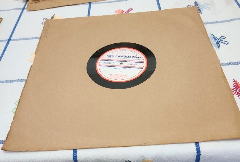 ARMED FORCES RADIO SERVICE.  Vinyl Record  Supper Club # 1011