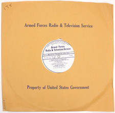 1960s AFRTS Jazz Charles Aznavour George Shearing Armed Forces Transcription LP picture
