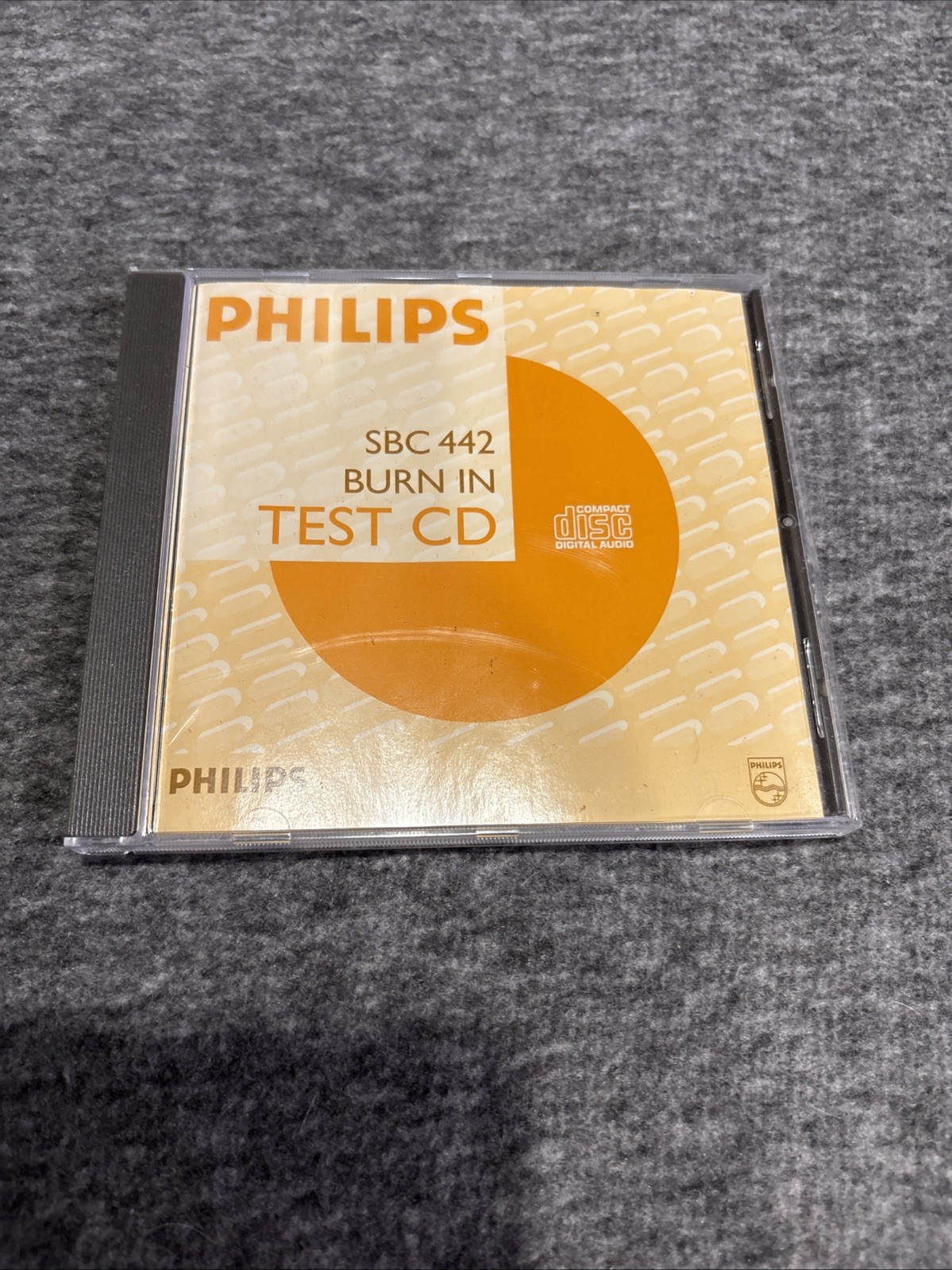 Philips SBC Test CD /Test Disc RARE Hard To Find