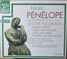 Faure: Penelope (CD, Erato ECD 88205) Jessye Norman Charles Dutoit picture