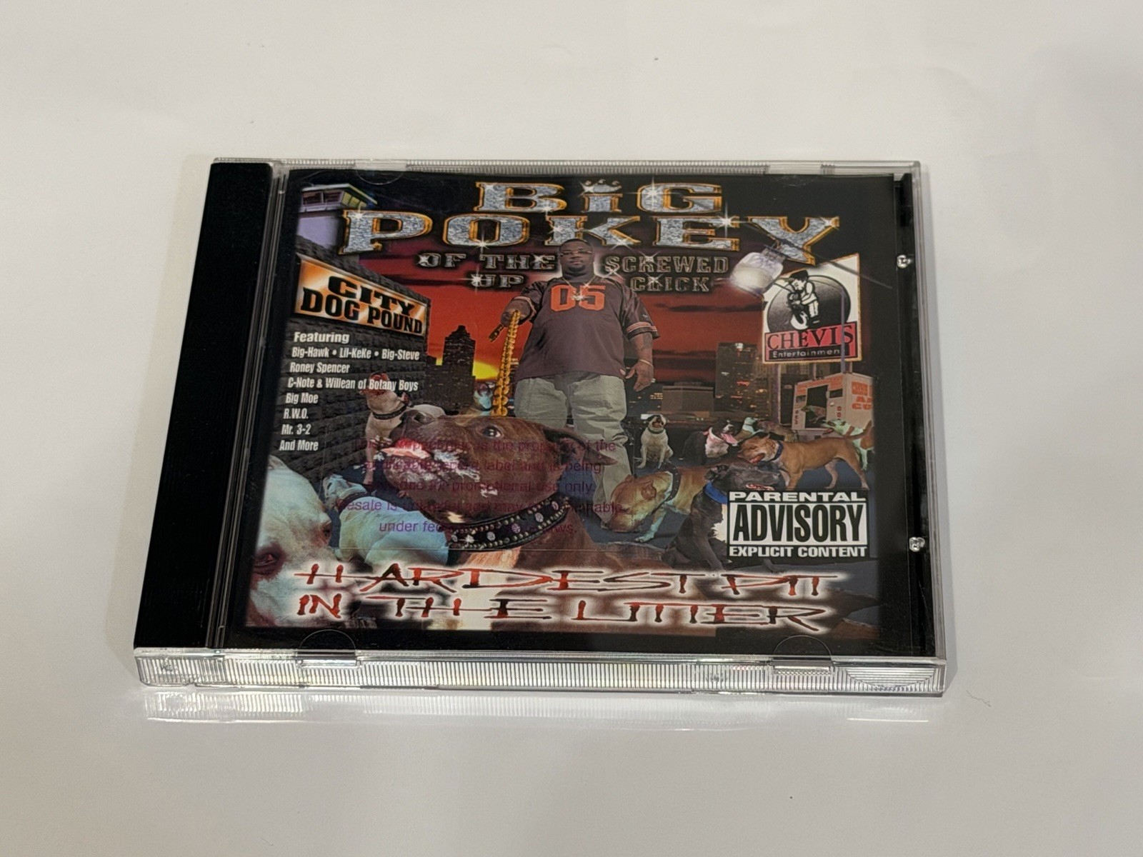 Big Pokey Hardest Pit In The Litter CD Original 1999 Promo PRISTINE NM/MINT DISC