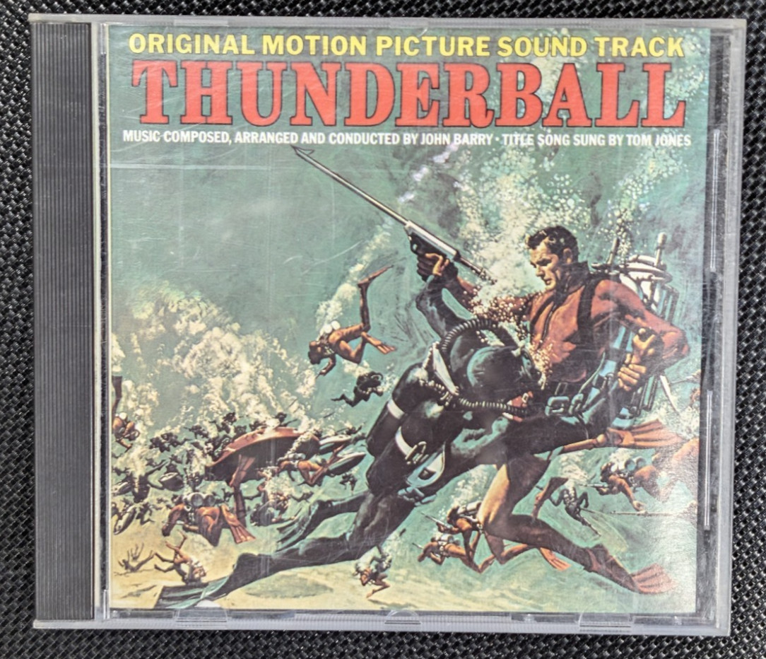 Thunderball CD motion picture soundtrack Sean Connery James Bond 007
