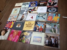 VINYL RECORD JOB LOT 30KG AROUND 120 RECORDS MIXED GENRE WITH  picture