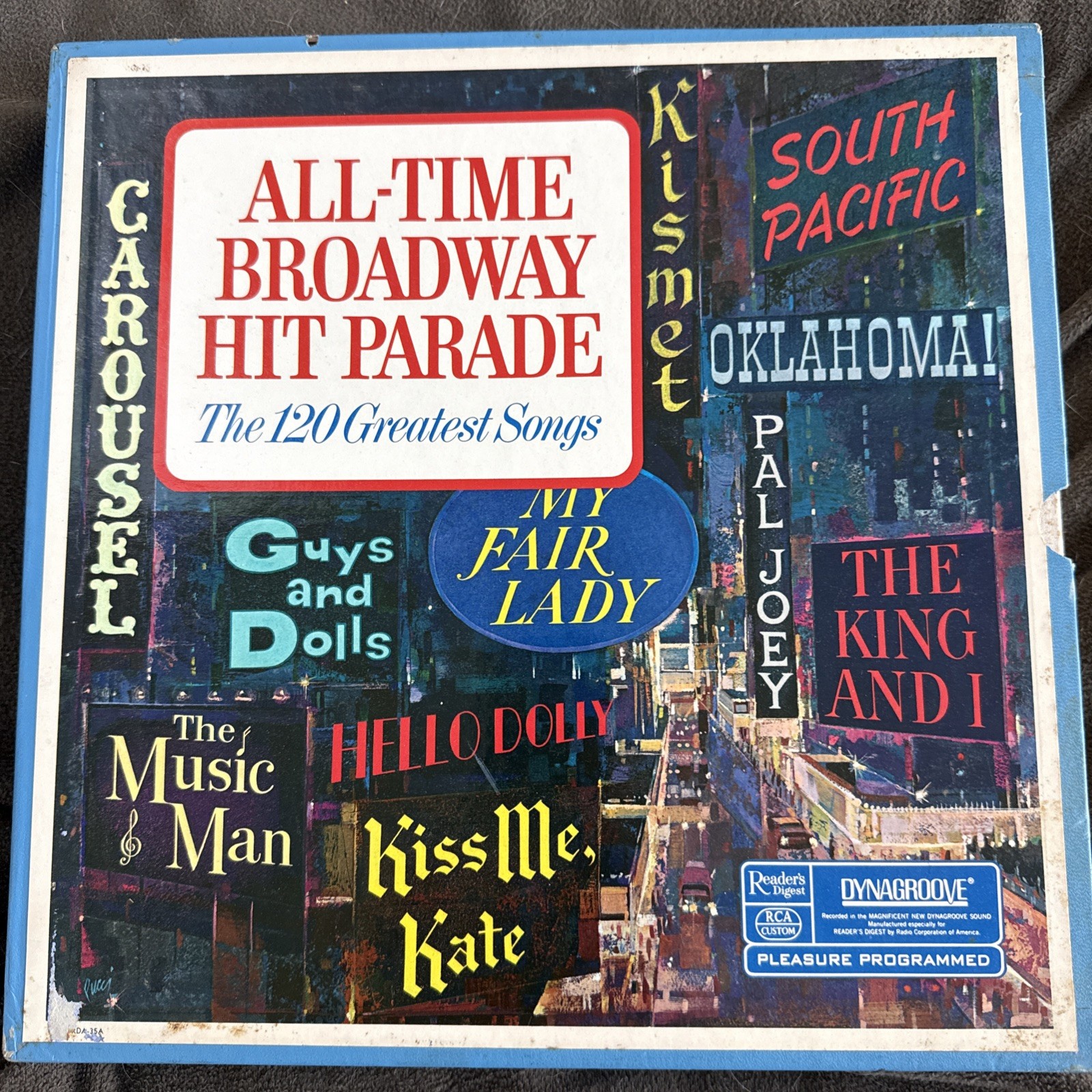 Reader\'s Digest - All-Time Broadway Hit Parade - 10 LP Vinyl Box Set - NM