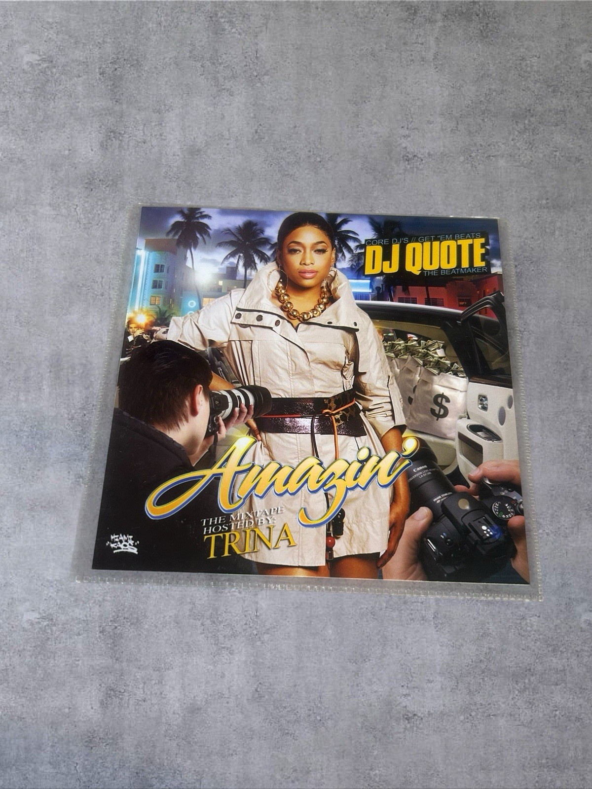 Trina Amazin The Mixtape CD DJ Quote Slip N Slide Records Rare Promo Hip Hop