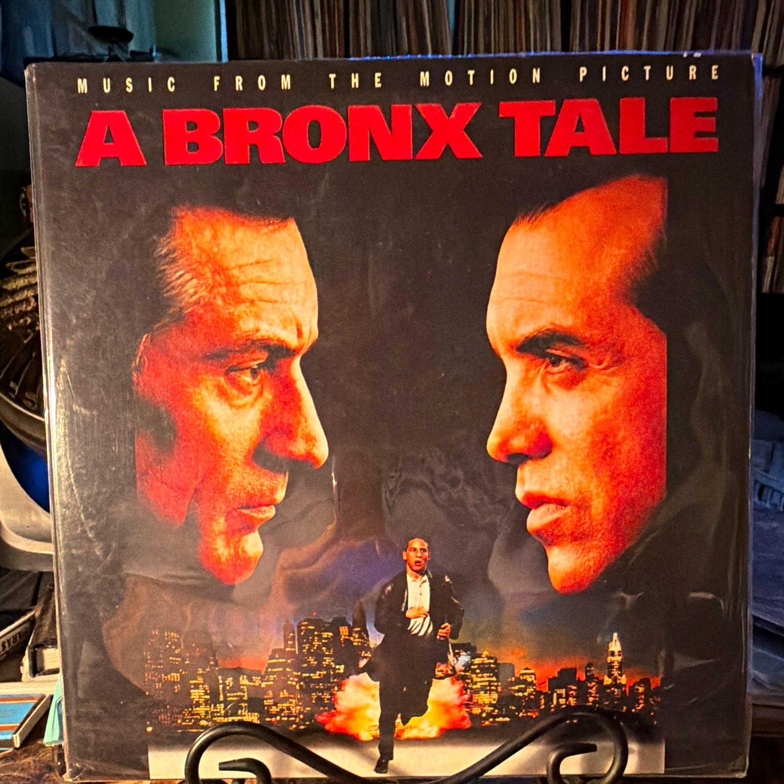 A Bronx Tale Soundtrack Red & Black Colored Vinyl LP Rhino Records