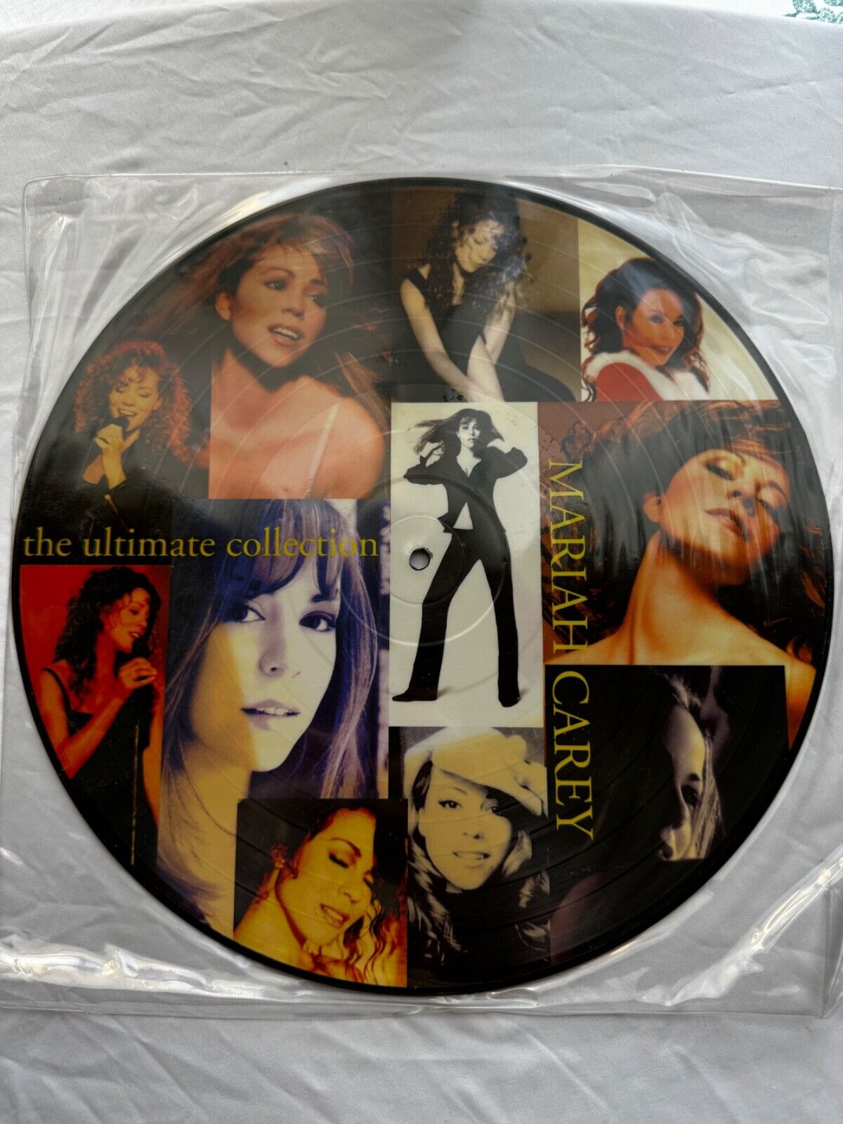 SUPER RARE 1998 Japanese PROMO Picture Disc Mariah Carey The Ultimate Collection