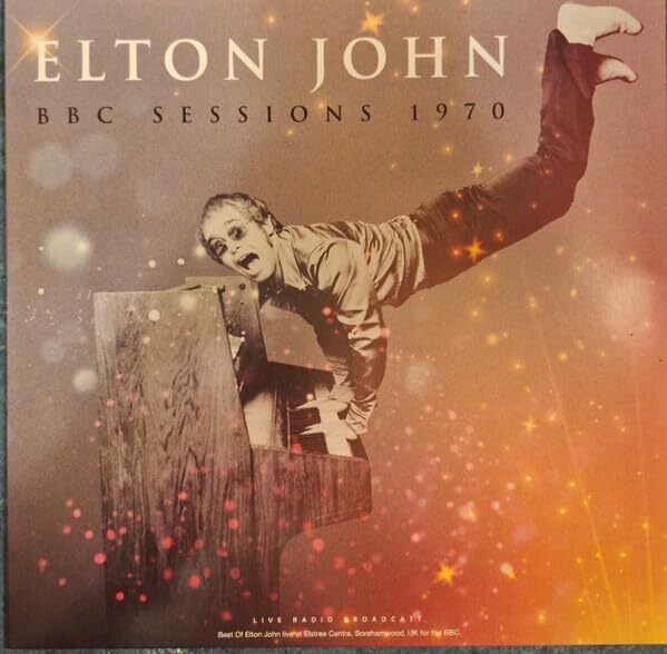 Elton John BBC Sessions-orange transparent Sleeve (Vinyl)