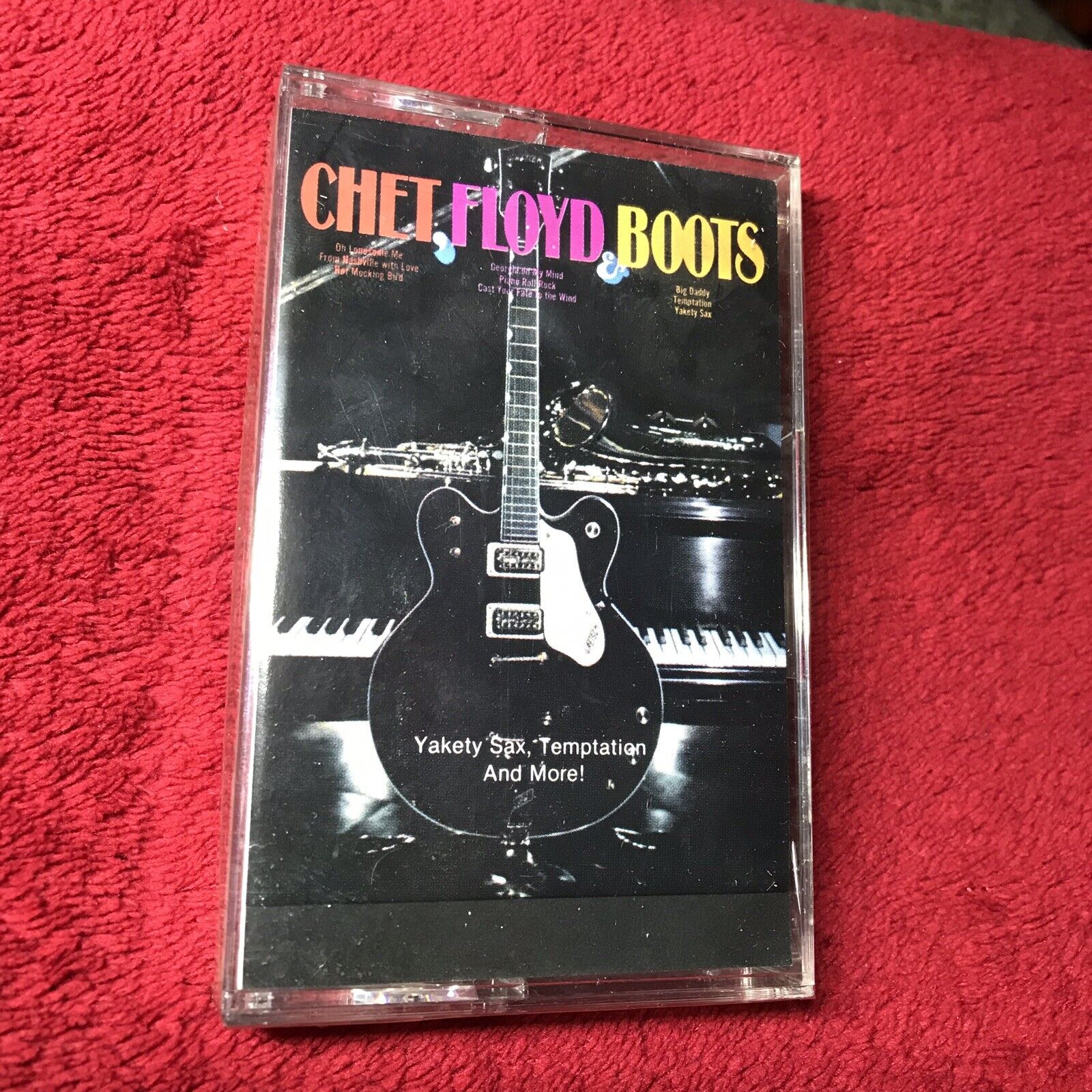 Vintage cassette tape Chet Floyd Boots, Great Gift