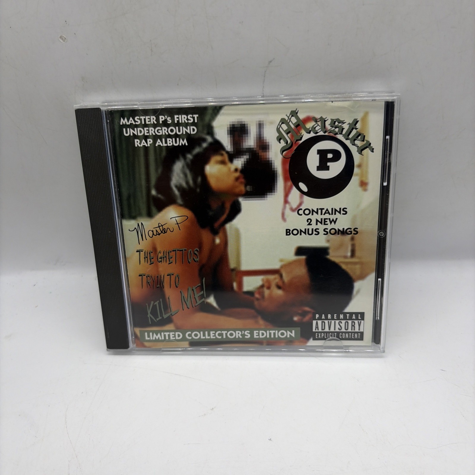 MASTER P THE GHETTOS TRYIN TO KILL ME CD 1997 No Limit Records COLLECTOR'S ED