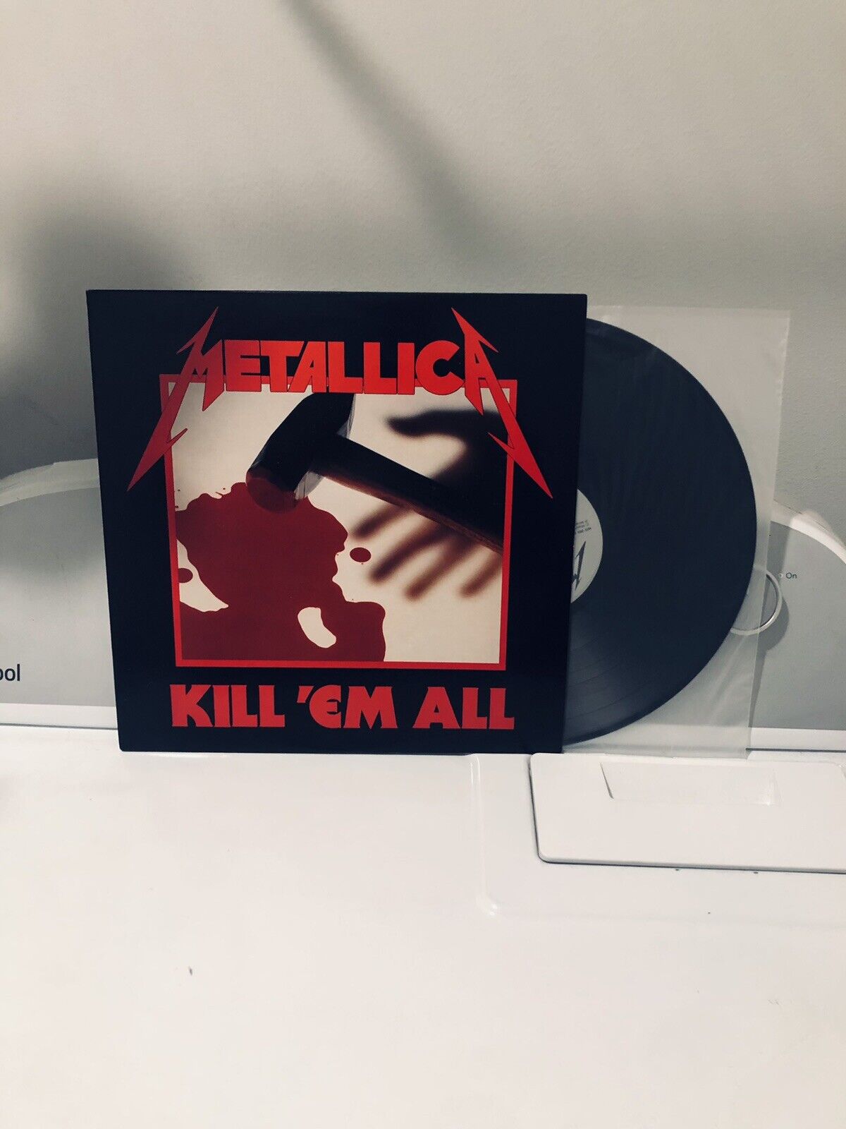 Metallica Kill ‘Em All Vinyl  Megaforce 1st Pressing 1983 NM Rare Silver Label