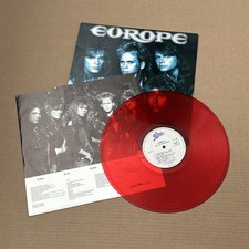 Europe - Out Of This World [Ltd Edition REDTransparent Vinyl LP] (1988) EX/VG+ picture