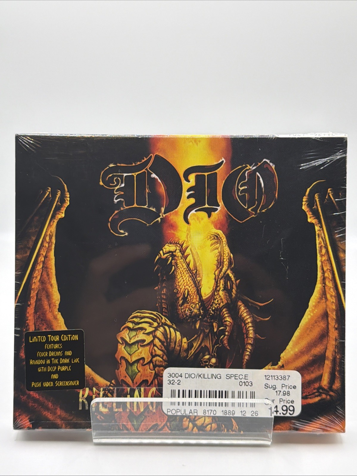 Killing the Dragon by Dio (CD, 2002) Limited Tour edition RARE HTF