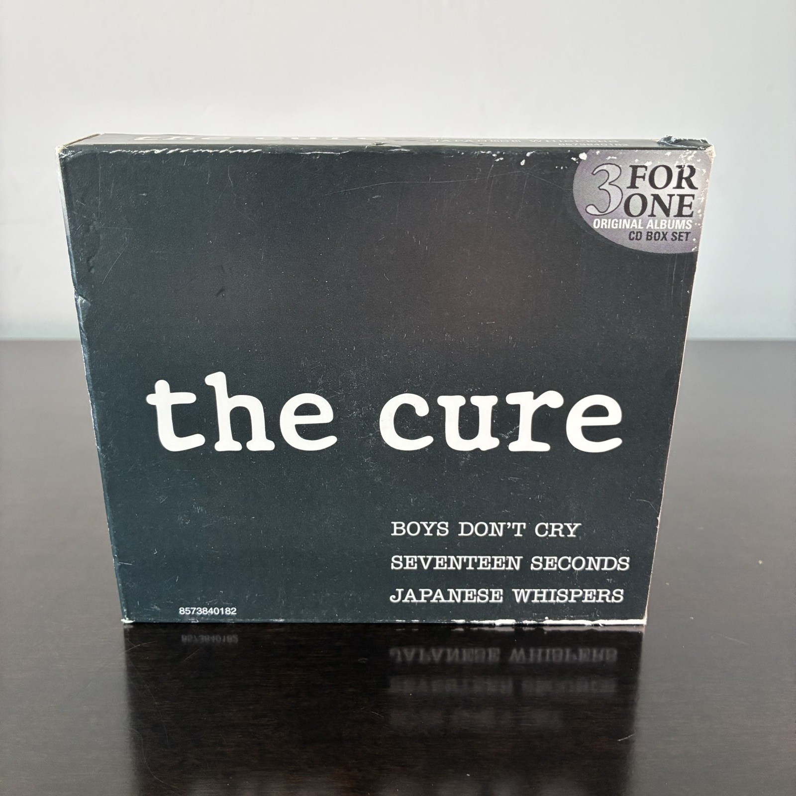 The Cure 3 For One Import CD Box Set Boys Don\'t Cry/Seventeen Seconds/JW