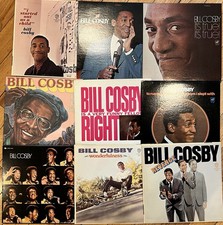 Vintage Bill Cosby Lot 9 VINYL RECORD COLLECTION Comedy Albums Humor LP 60s 70s picture