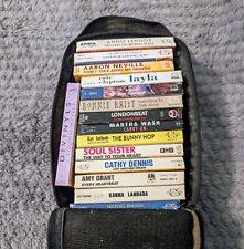 Vintage 90s 1990s Cassette Singles Cassingles Lot 15 Plus Carrying Case Music picture