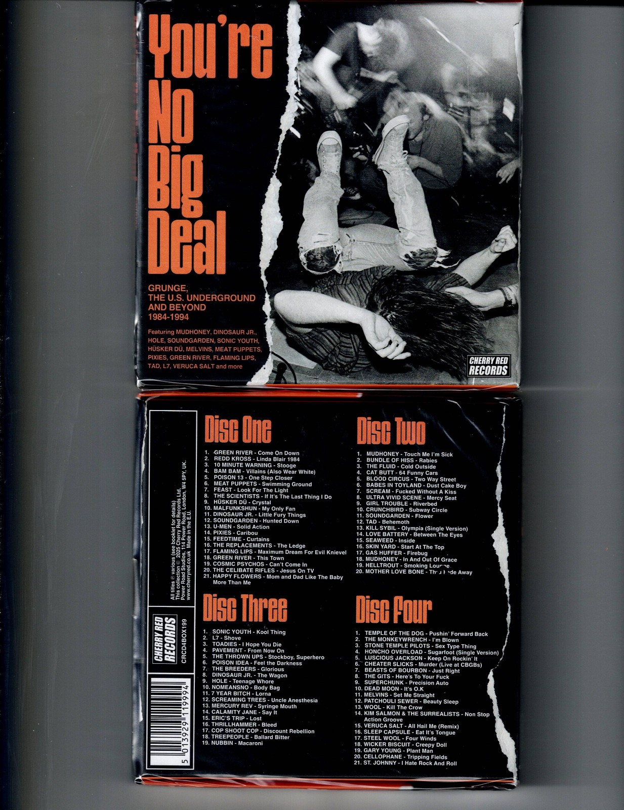 YOU\'RE NO BIG DEAL: GRUNGE US UG 84-94- VARIOUS (4CD 2025) NEW *81 TRACKS*