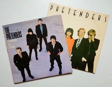 The Pretenders Self-Titled Learning To Crawl VINYL 2LP Chrissie Hynde TESTED EX picture