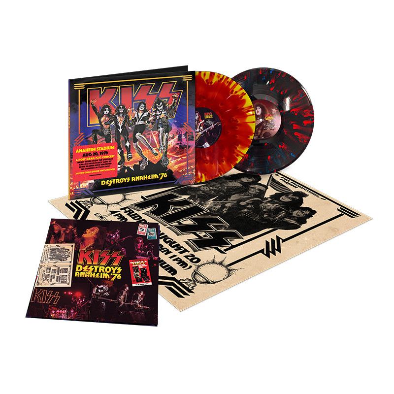 KISS Destroys Anaheim '76 (Destructive Fire& Anaheim’s Apocalypse) 2LP