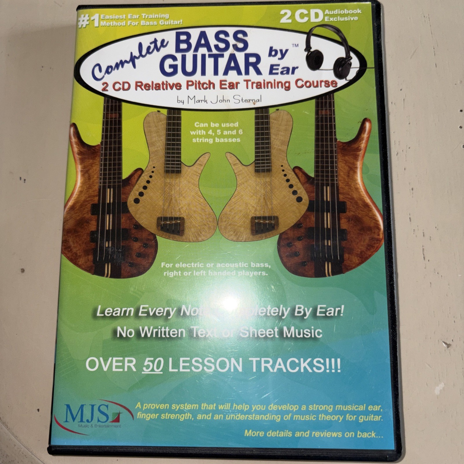 Complete BASS GUITAR by Ear 2 CD Set - Over 50 lessons