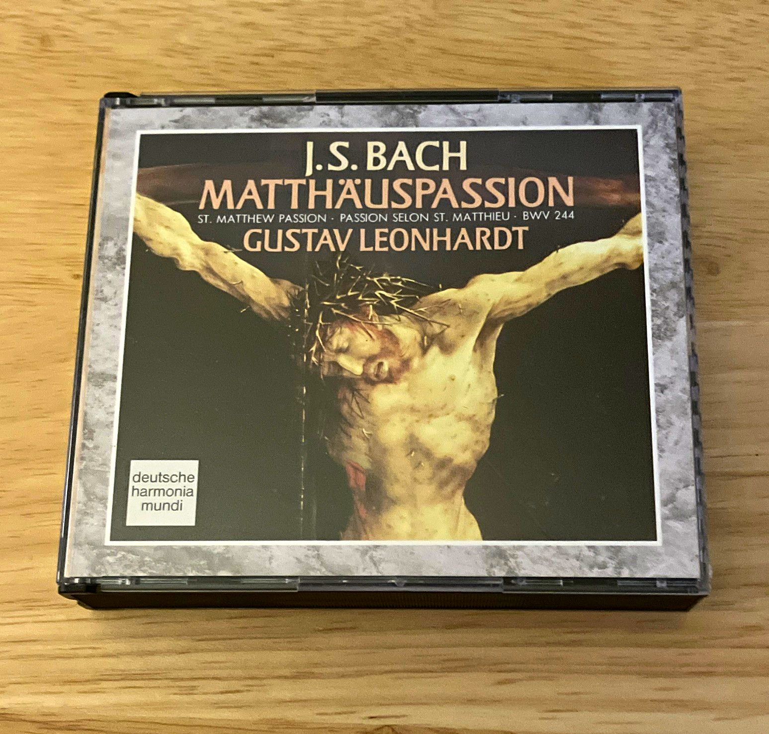 Bach Matthäus-Passion BWV 244 Leonhardt/La Petite Bande DHM CD 1990