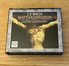 Bach Matthäus-Passion BWV 244 Leonhardt/La Petite Bande DHM CD 1990 picture